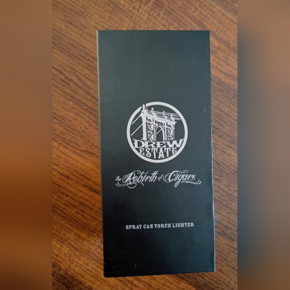 Event Only Drew Estate Spray Can Torch Lighter - Black